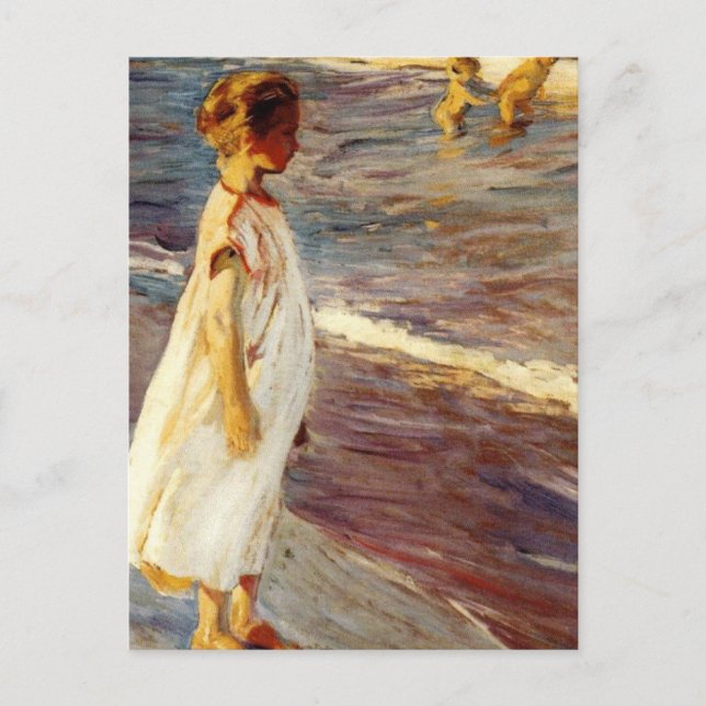 Menina - Joaquin Sorolla Postcard (Front)