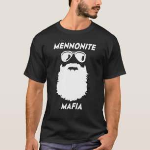MENNONITE MAFIA Beard Christian Jesus Bible Humor T-Shirt
