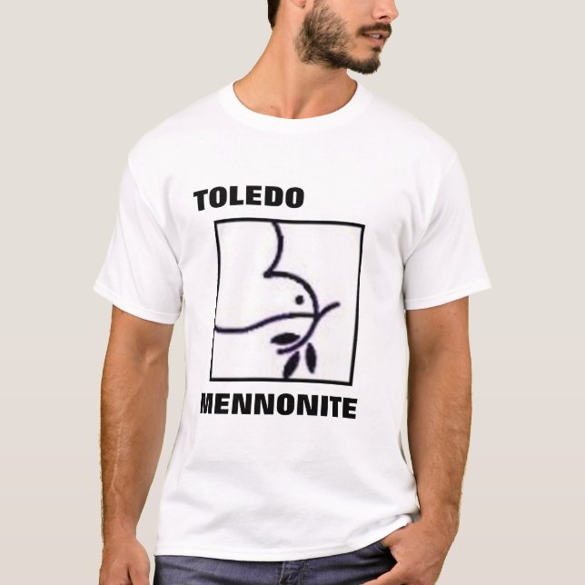 MENNONITE PEACE DOVE T-Shirt (Front)