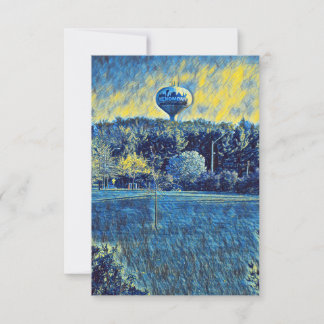 Menomonie, Wisconsin Thank You Card