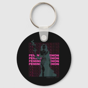 Menon Kamala Harris Tee Keychain