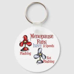 Menopause Fan Keychain