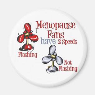 Menopause Fan Magnet