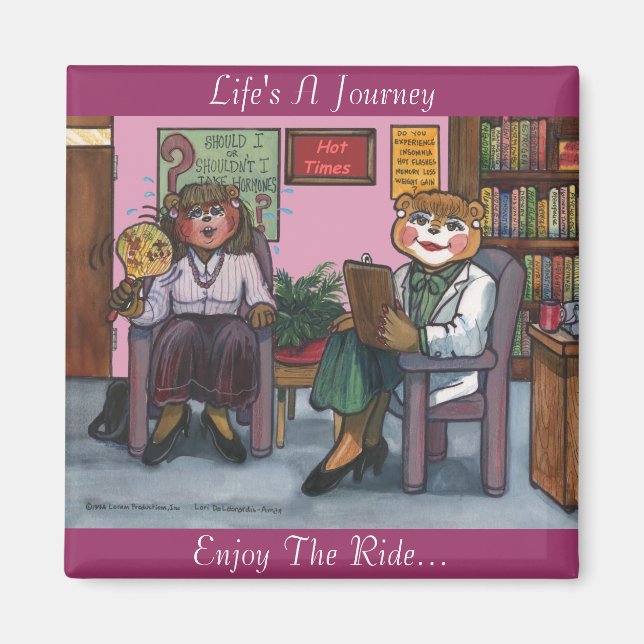 Menopause Magnet with Message (Front)