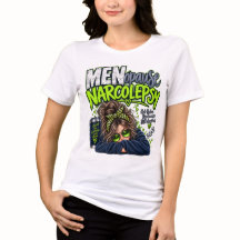 Menopause Narcolepsy in green TShirt