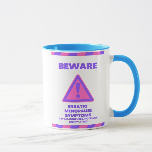 Menopause warning mug (Right)