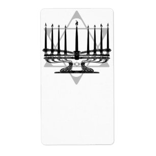 Menorah and Star