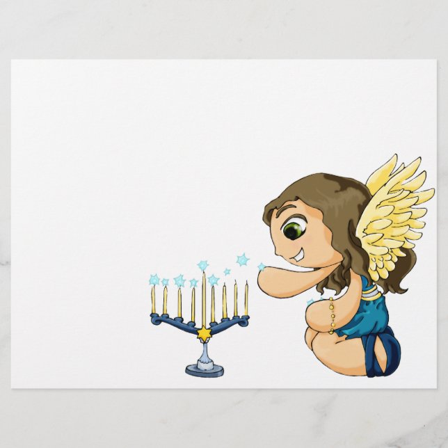 Menorah Angel Flyer (Front)