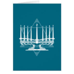 Menorah et étoile IV