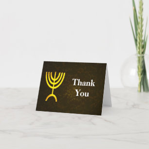 Menorah Flame Thank You