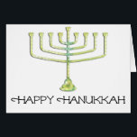 Menorah Happy Hanukkah Greeting Card 2<br><div class="desc">add your own message inside... .(graphic by MarloDeeDesigns.com) ...  © 2004-201 MarloDee Designs: All rights reserved. All necessary licenses have been purchased and are on file. Images on this site are NOT public domain.</div>