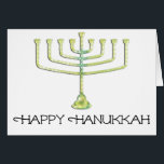 Menorah Happy Hanukkah Greeting Card 2<br><div class="desc">add your own message inside... .(graphic by MarloDeeDesigns.com) ... © 2004-201 MarloDee Designs: All rights reserved. All necessary licenses have been purchased and are on file. Images on this site are NOT public domain.</div>