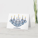 Menorah Holiday Card<br><div class="desc">Jewish menorah</div>