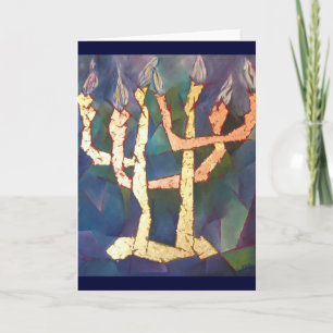 Menorah Holiday Card