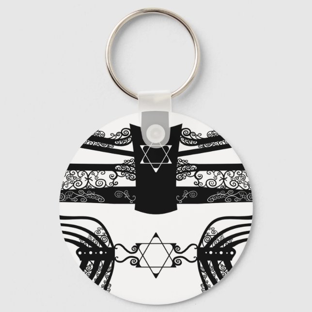 Menorah Keychain (Front)