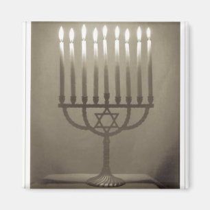 Menorah magnet