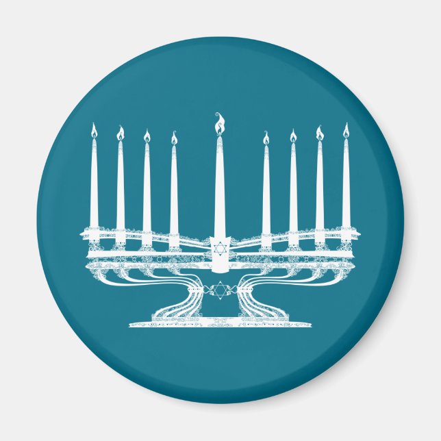 Menorah Magnet (Front)