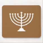 Menorah Mouse Pad<br><div class="desc">This Menorah can be changed to any Zazzle colour you want and the background too.</div>