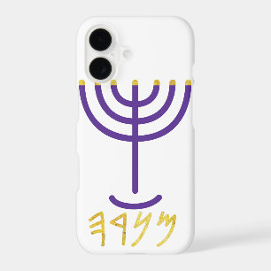 Menorah Paléo Hébreu