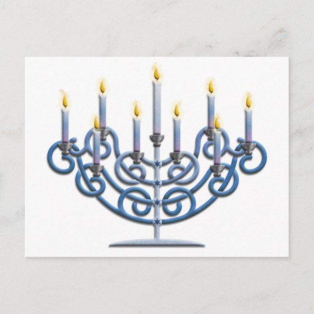 Menorah Postcard (Front)