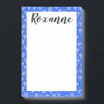 Menorah Star of David Hanukkah CUSTOMIZED Notepad<br><div class="desc">Make your shopping lists in style with this customizable grocery shopping,  meal planning or to-do list notepad. Customize or add text to suit your needs. Keep or delete the lines too. Check my shop for more sizes and styles!</div>