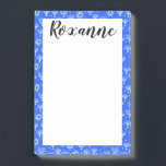 Menorah Star of David Hanukkah CUSTOMIZED Notepad<br><div class="desc">Make your shopping lists in style with this customizable grocery shopping,  meal planning or to-do list notepad. Customize or add text to suit your needs. Keep or delete the lines too. Check my shop for more sizes and styles!</div>