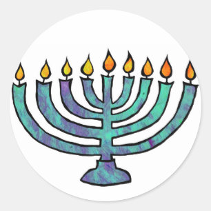 Menorah Stickers