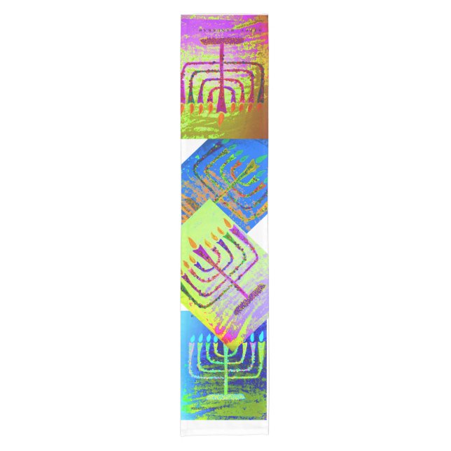 Menorah table runner (Front)