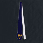 Menorah Tie<br><div class="desc">Purchased artwork.</div>