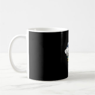 Menorasaurus T Rex Dinosaur Heart Hanukkah Coffee Mug