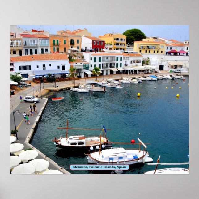 Menorca, Balearic Islands, Spain Poster (Front)