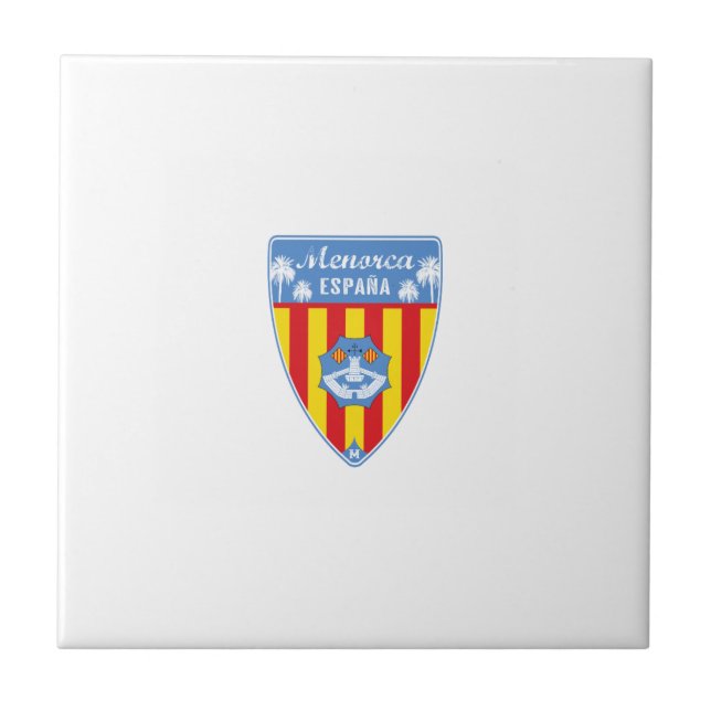 Menorca Spain Tile (Front)