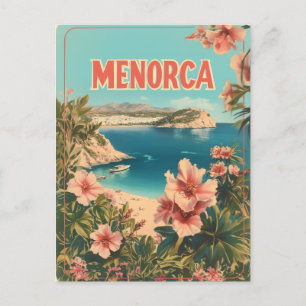 Menorca Vintage  Postcard