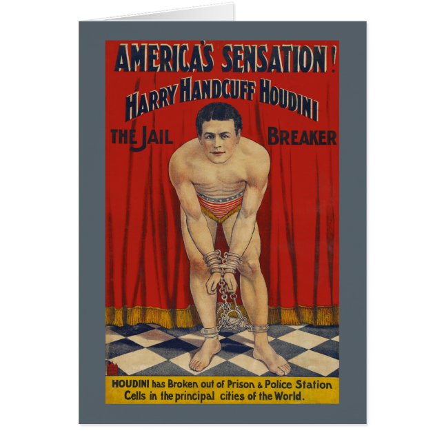 Menotte vintage Houdini - le briseur de Harry de (Devant)