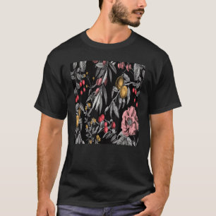 Mens 15 Final flowers blossom floral flower fruit T-Shirt