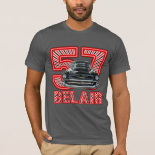 Men's 1957 Chevy Belair Shirt. T-Shirt