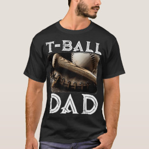 Mens 1Gb Funny Tball Dad love Baseball Softball Fa T-Shirt