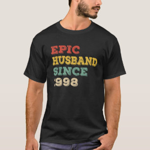 Mens 23Rd Wedding Anniversary For Him Epic Husband T-Shirt