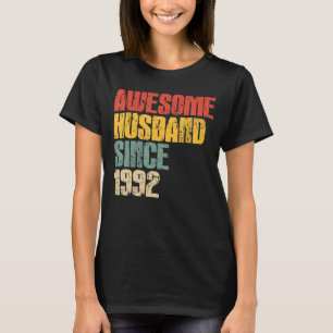 Mens 31st Wedding Anniversary for Him Awesome Husb T-Shirt