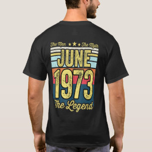 Mens 48th Birthday The Man The Myth The Legend Jun T-Shirt