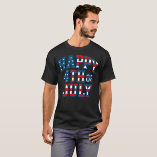 Mens 4th of July  T-Shirt