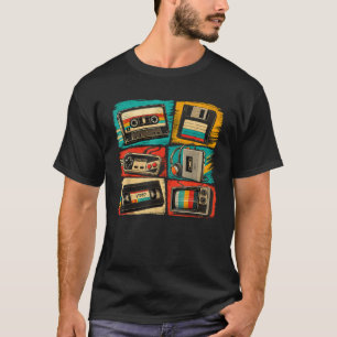 Mens 80s 90s Graphic Funny Vintage Outfit Men T-Shirt