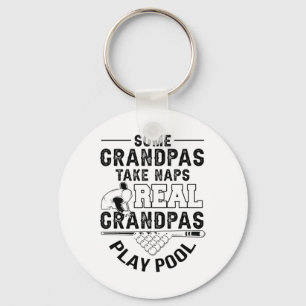 Mens 8 Ll Eight Ll - Funny Pool Billiards Keychain