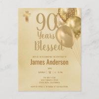 Mens 90th Birthday Party 