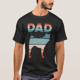 Mens Akita Dad Retro Vintage Akita Inu Shiba Inu A T-Shirt