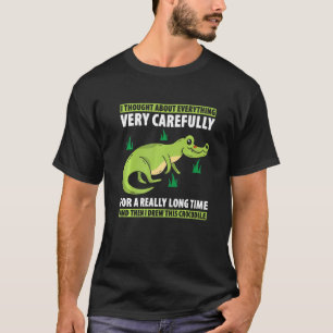 Mens Alligator Crocodile For Alligators  Crocodile T-Shirt
