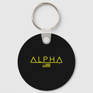 Mens Alpha Gym Rabbit Workout Bodybuilding Fitness Keychain
