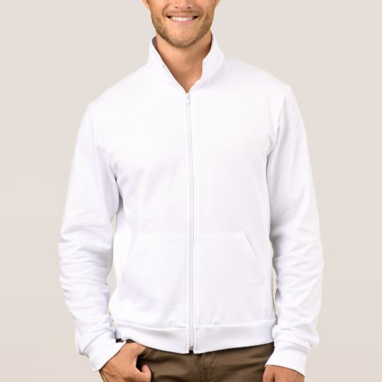 Men's American Apparel California Fleece Zip Jogge Jacket