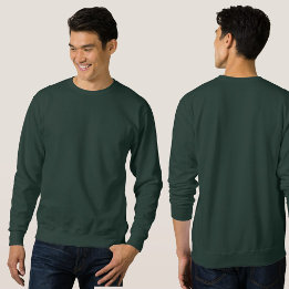 Men's and Unisex Dark Coloured Replaced Image Sweatshirt
