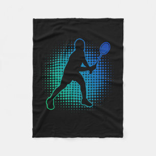 Men's And Women's Dminton Dminton Player  Fleece Blanket